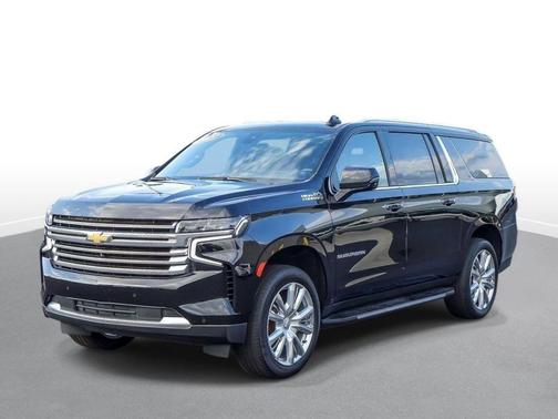 Black 2021 Chevrolet Suburban 4WD High Country