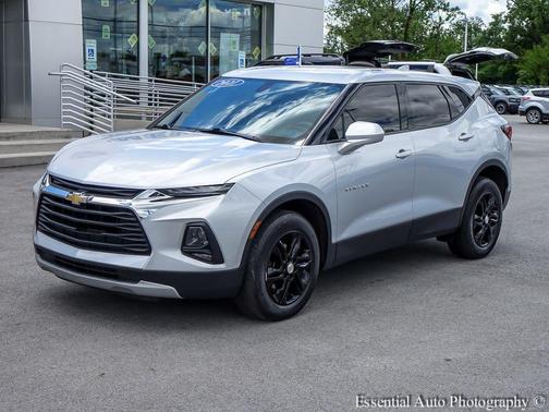 Silver Ice Metallic 2021 Chevrolet Blazer 1LT