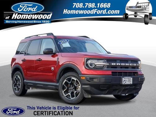 HOT PEPPER RED METALLIC TC 2024 Ford Bronco Sport Big Bend