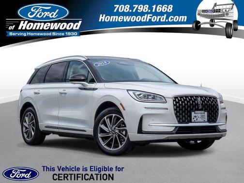 PRISTINE WHITE MET 3C 2024 Lincoln Corsair Grand Touring