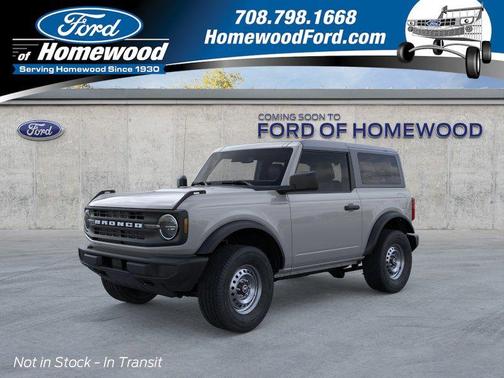 AVALANCHE GRAY 2026 Ford Bronco Base