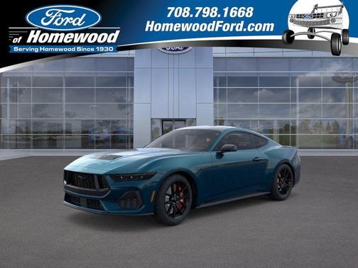 Adriatic Blue Metallic 2026 Ford Mustang GT Premium