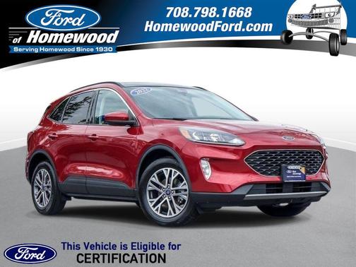 Red Metallic 2022 Ford Escape SEL