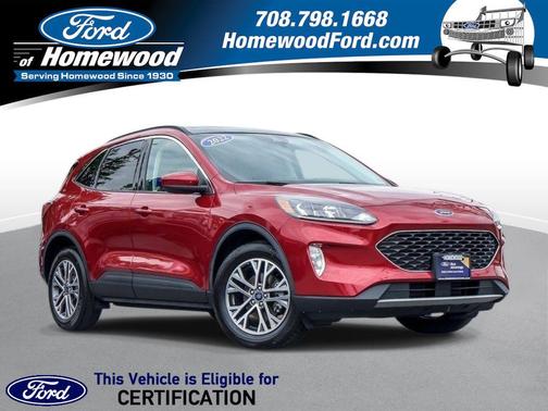 Red Metallic 2022 Ford Escape SEL
