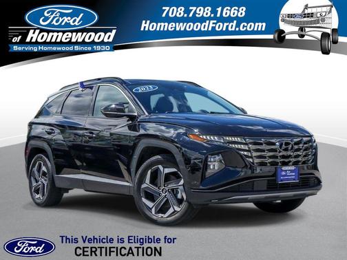 Phantom Black 2023 Hyundai TUCSON Hybrid Limited