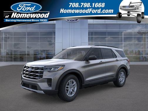 Carbonized Gray Metallic 2026 Ford Explorer Active