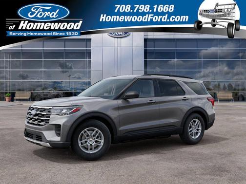 Carbonized Gray Metallic 2027 Ford Explorer Active