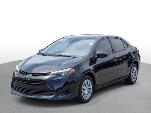 Black Sand Pearl 2018 Toyota Corolla LE
