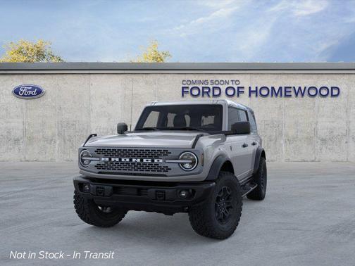 Avalanche Gray 2026 Ford Bronco Badlands