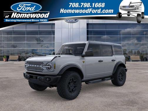 Avalanche Gray 2026 Ford Bronco Badlands
