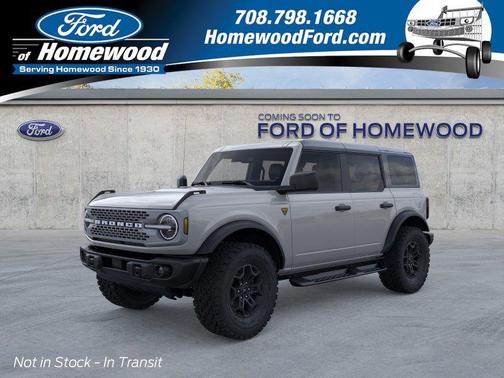 Avalanche Gray 2026 Ford Bronco Badlands