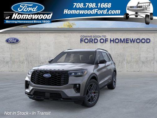 Carbonized Gray Metallic 2026 Ford Explorer ST-Line