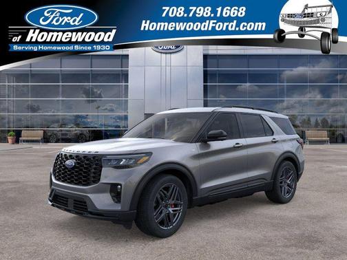 CARBONIZED GRAY METALLIC 2026 Ford Explorer ST-Line