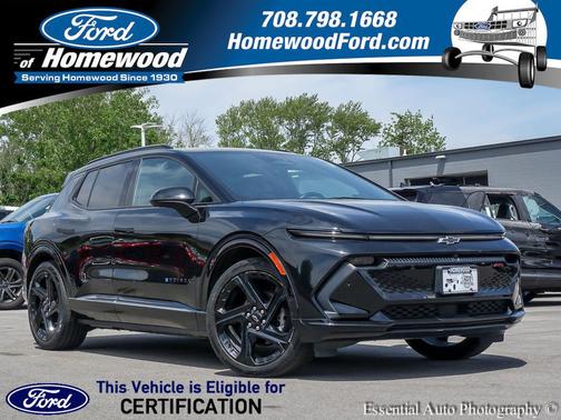 Black 2024 Chevrolet Equinox EV RS