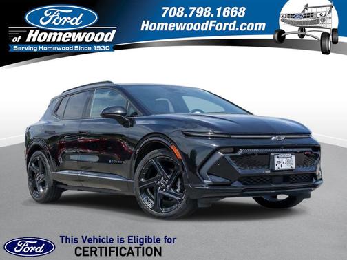 Black 2024 Chevrolet Equinox EV RS