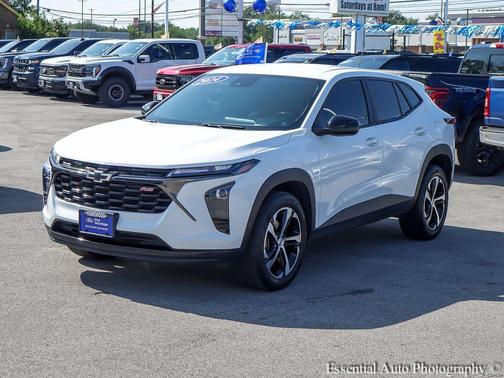 Summit White 2024 Chevrolet Trax FWD 1RS