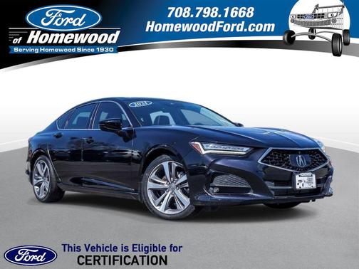 Black 2021 Acura TLX FWD