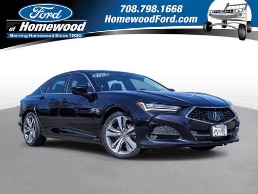 Black 2021 Acura TLX FWD