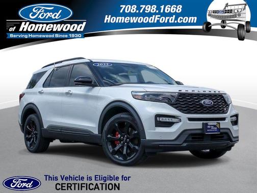STAR WHITE MET TRI-COAT 2022 Ford Explorer ST
