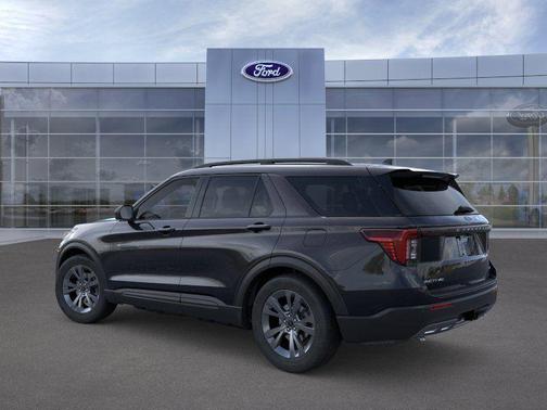 AGATE BLACK METALLIC 2026 Ford Explorer Active
