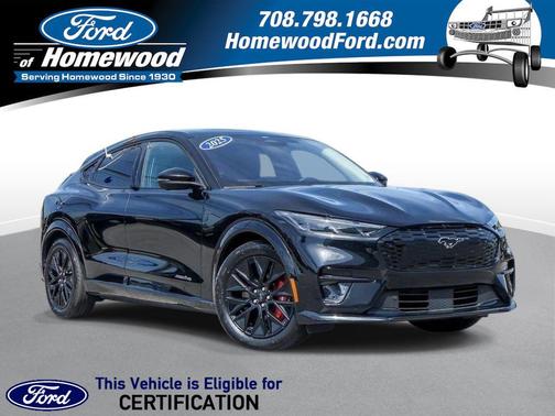Shadow Black 2025 Ford Mustang Mach-E Premium