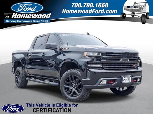 Black 2021 Chevrolet Silverado 1500 LT Trail Boss