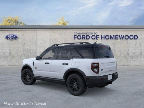Space White Metallic 2026 Ford Bronco Sport Badlands