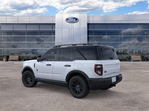 Space White Metallic 2026 Ford Bronco Sport Badlands