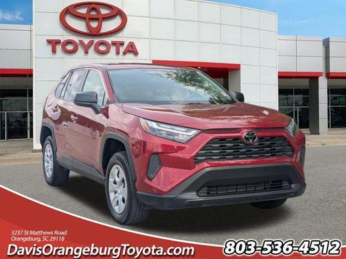 Ruby Flare Pearl 2024 Toyota RAV4 LE