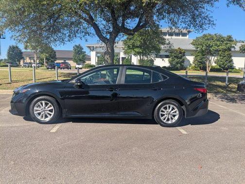 Midnight Black Metallic 2025 Toyota Camry LE