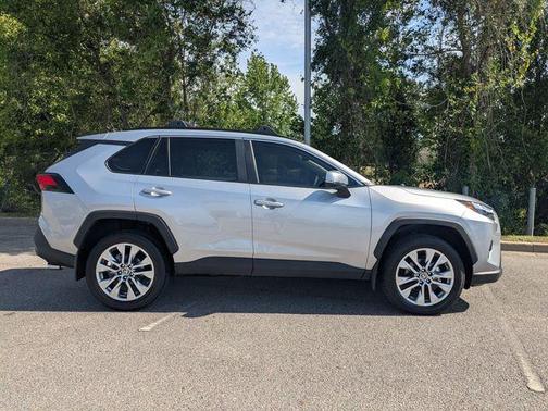 Silver Sky Metallic 2025 Toyota RAV4 XLE Premium