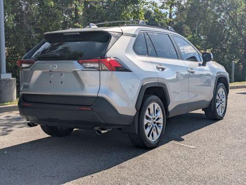 Silver Sky Metallic 2025 Toyota RAV4 XLE Premium
