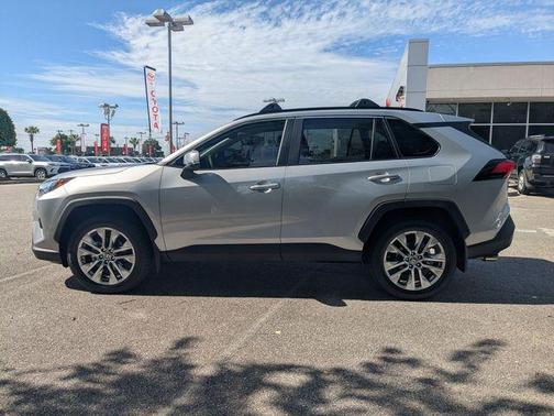 Silver Sky Metallic 2025 Toyota RAV4 XLE Premium