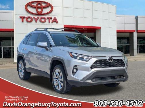 Silver Sky Metallic 2025 Toyota RAV4 XLE Premium