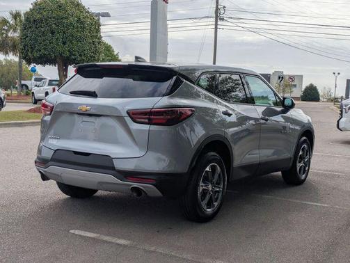 metallic aluminum 2025 Chevrolet Blazer 2LT