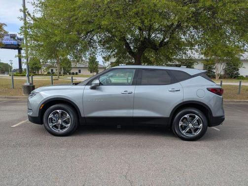 metallic aluminum 2025 Chevrolet Blazer 2LT