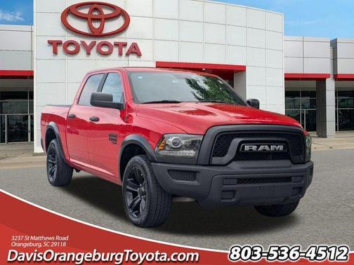 Flame Red 2024 RAM 1500 Classic Warlock Crew Cab 4x2 5'7' Box