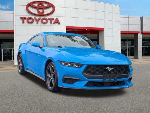 Grabber Blue Metallic 2024 Ford Mustang EcoBoost Premium