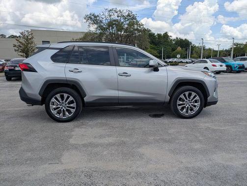 Silver Sky Metallic 2023 Toyota RAV4 XLE Premium