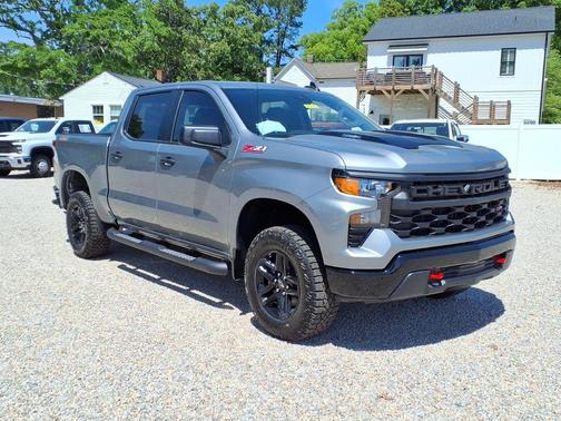 Sterling Gray Metallic 2026 Chevrolet Silverado 1500 Custom Trail Boss