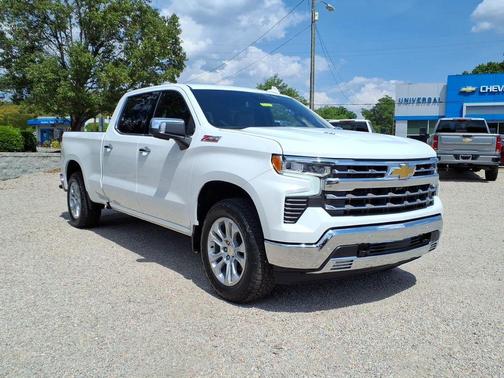 Summit White 2026 Chevrolet Silverado 1500 LTZ