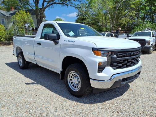 Summit White 2026 Chevrolet Silverado 1500 WT
