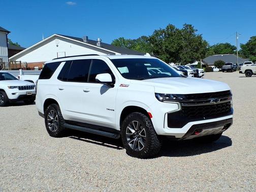Summit White 2022 Chevrolet Tahoe 4WD Z71