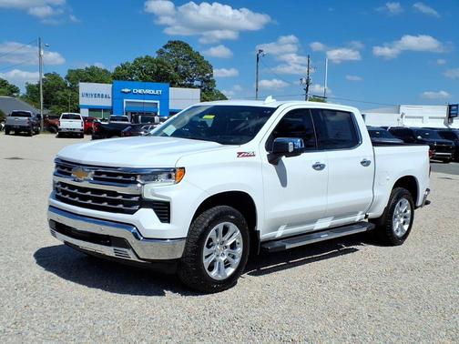 Summit White 2026 Chevrolet Silverado 1500 LTZ