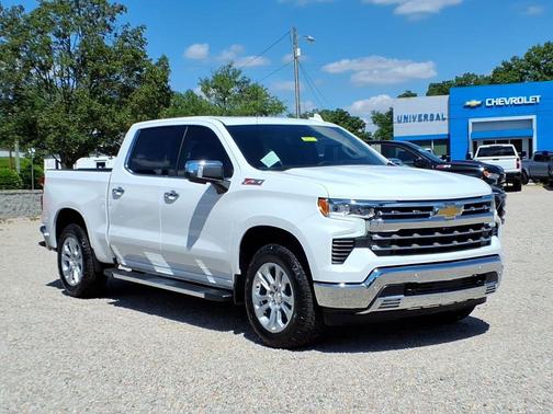Summit White 2026 Chevrolet Silverado 1500 LTZ