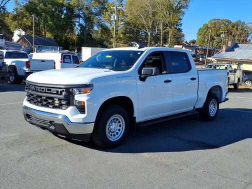 Summit White 2025 Chevrolet Silverado 1500 WT
