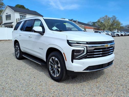 Summit White 2026 Chevrolet Tahoe LT