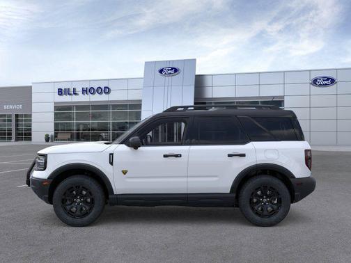 Oxford White 2025 Ford Bronco Sport Badlands
