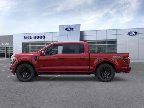 Rapid Red Metallic Tinted Clearcoat 2025 Ford F-150 Lariat