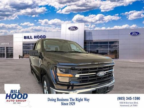 AGATE BLACK METALLIC 2025 Ford F-150 XLT